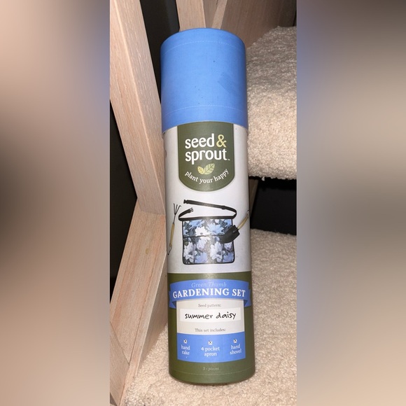 Seed & Sprout Other - Seed & Sprout Gardening Set, NEW